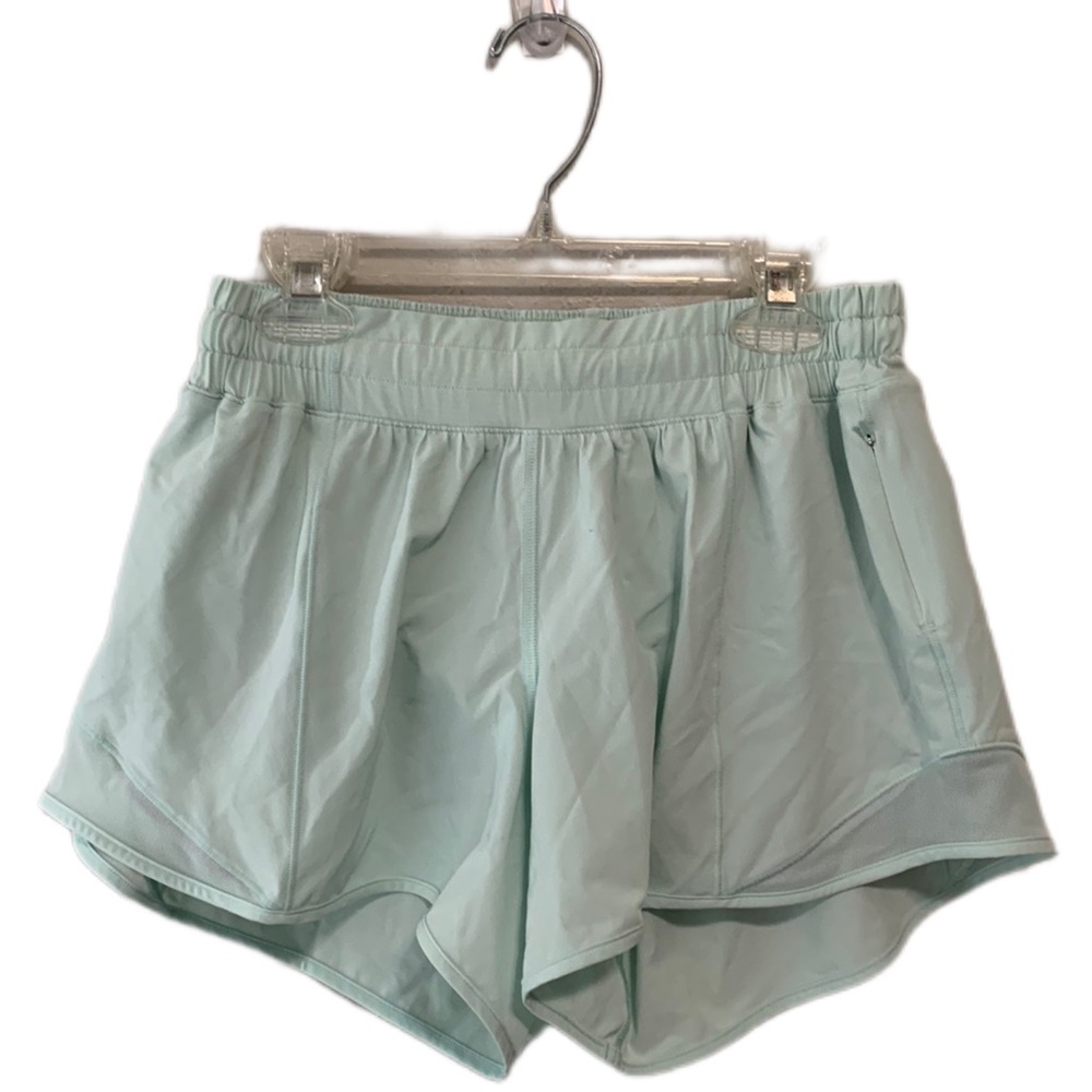 lululemon athletica Light Mint Athletic Shorts